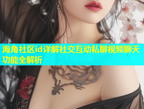 海角社区id详解社交互动私聊视频聊天功能全解析