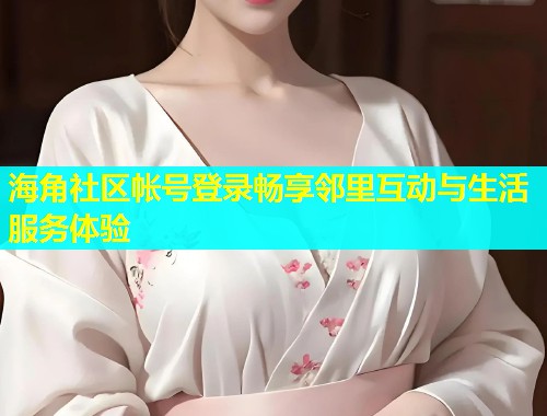 海角社区帐号登录畅享邻里互动与生活服务体验  第1张